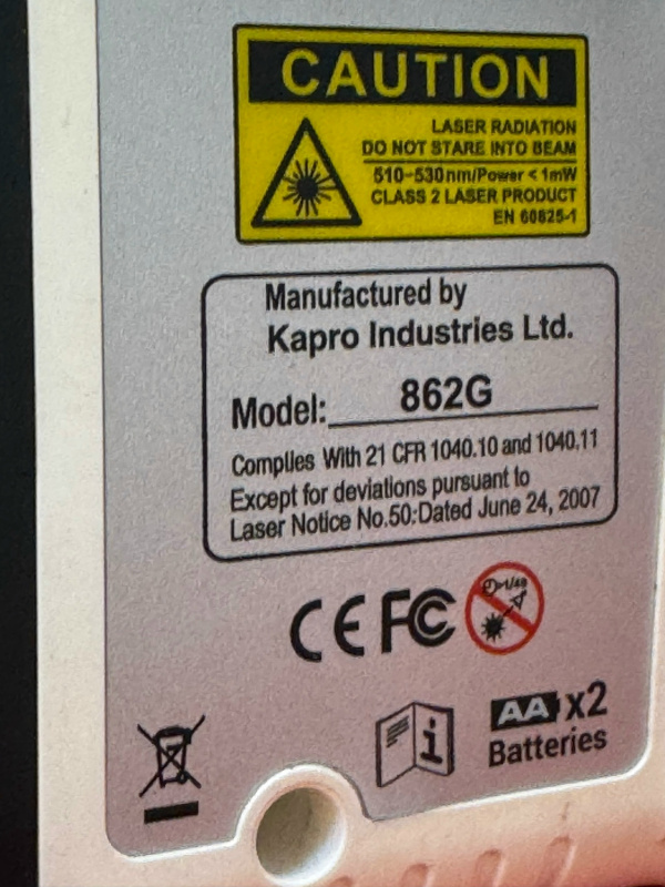 Лазерный уровень Kapro 862G